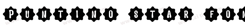 Puntino star font字体转换